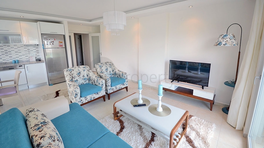 ضمن مجمع 5 نجوم - شقة 2 غرفة وصالة - في افسلار / الانيا 