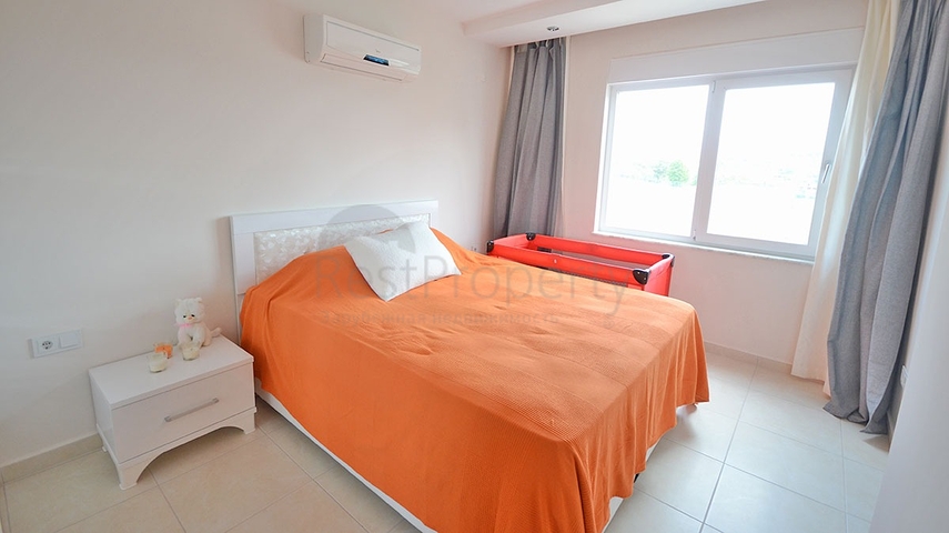 ضمن مجمع 5 نجوم - شقة 2 غرفة وصالة - في افسلار / الانيا 