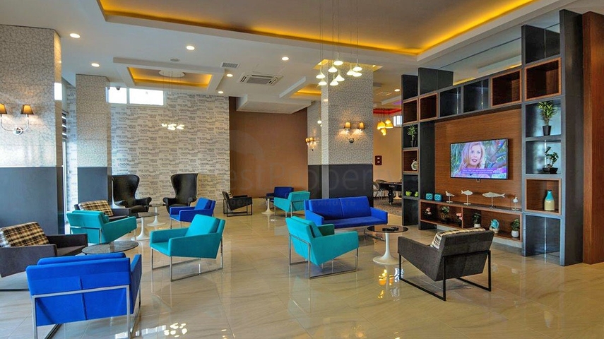 ضمن مجمع 5 نجوم - شقة 2 غرفة وصالة - في افسلار / الانيا 