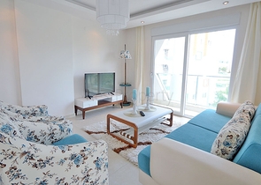 ضمن مجمع 5 نجوم - شقة 2 غرفة وصالة - في افسلار / الانيا 