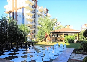 ضمن مجمع يضم كافة الخدمات - شقة 1+1 - في افسلار / الانيا 