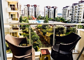 مناسبة للعطلات - شقة 1+2 - ضمن مجمع يضم كافة الخدمات - في افسلار / الانيا 