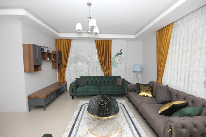 بسعر مناسب - شقة جديدة - تصميم 1+2 - في موقع ممتاز - مهموتلار / الانيا 