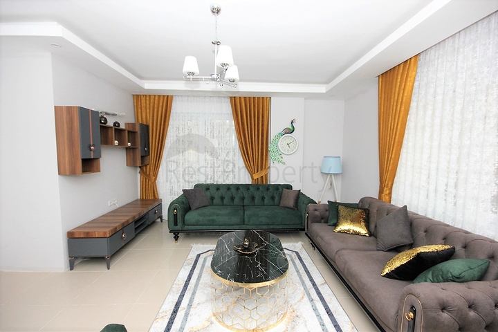 بسعر مناسب - شقة جديدة - تصميم 1+2 - في موقع ممتاز - مهموتلار / الانيا 