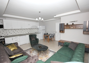 بسعر مناسب - شقة جديدة - تصميم 1+2 - في موقع ممتاز - مهموتلار / الانيا 