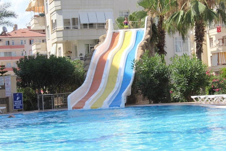 اطلالة بحرية مباشرة -شقة غرفتين وصالة - مفروشة - في مهموتلار / الانيا 