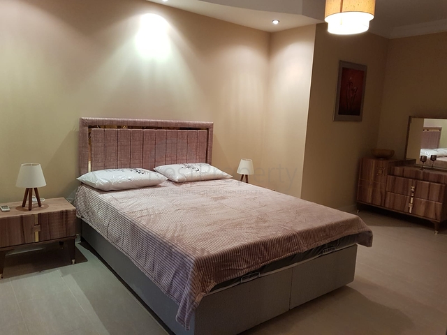 اطلالة بحرية مباشرة -شقة غرفتين وصالة - مفروشة - في مهموتلار / الانيا 