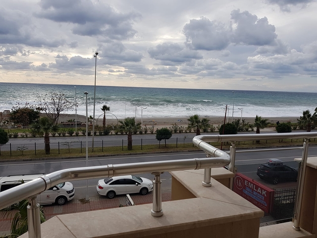 اطلالة بحرية مباشرة -شقة غرفتين وصالة - مفروشة - في مهموتلار / الانيا 