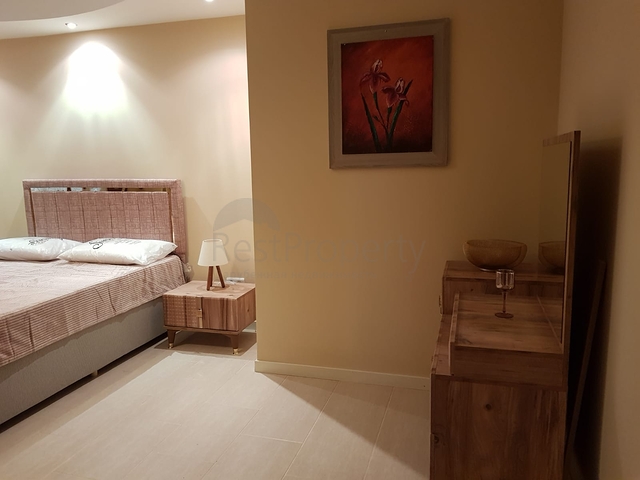 اطلالة بحرية مباشرة -شقة غرفتين وصالة - مفروشة - في مهموتلار / الانيا 