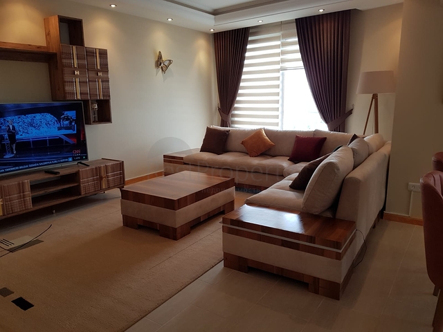 اطلالة بحرية مباشرة -شقة غرفتين وصالة - مفروشة - في مهموتلار / الانيا 