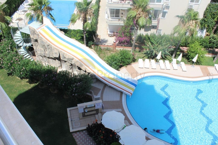 اطلالة بحرية مباشرة -شقة غرفتين وصالة - مفروشة - في مهموتلار / الانيا 