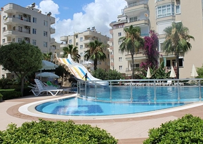 اطلالة بحرية مباشرة -شقة غرفتين وصالة - مفروشة - في مهموتلار / الانيا 