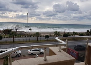 اطلالة بحرية مباشرة -شقة غرفتين وصالة - مفروشة - في مهموتلار / الانيا 