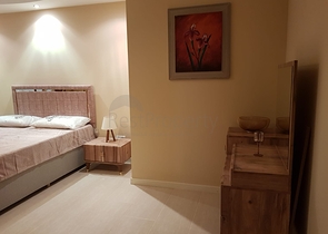 اطلالة بحرية مباشرة -شقة غرفتين وصالة - مفروشة - في مهموتلار / الانيا 