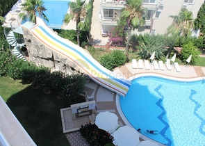 اطلالة بحرية مباشرة -شقة غرفتين وصالة - مفروشة - في مهموتلار / الانيا 