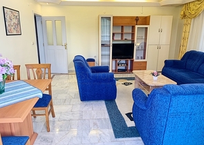 مطبخ منفصل - شقة غرفتين وصالة - مفروشة -في مهموتلار / الانيا 