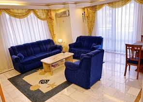 مطبخ منفصل - شقة غرفتين وصالة - مفروشة -في مهموتلار / الانيا 