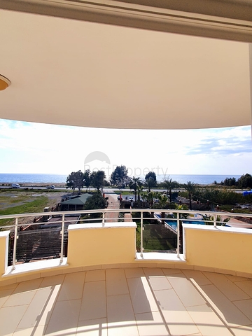 اول صف على البحر -منطقة هادئة -سعر مناسب -شقة 2 غرفة وصالة -ديمرتاش / الانيا 