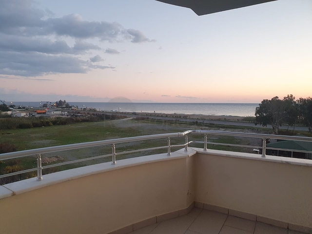 اول صف على البحر -منطقة هادئة -سعر مناسب -شقة 2 غرفة وصالة -ديمرتاش / الانيا 