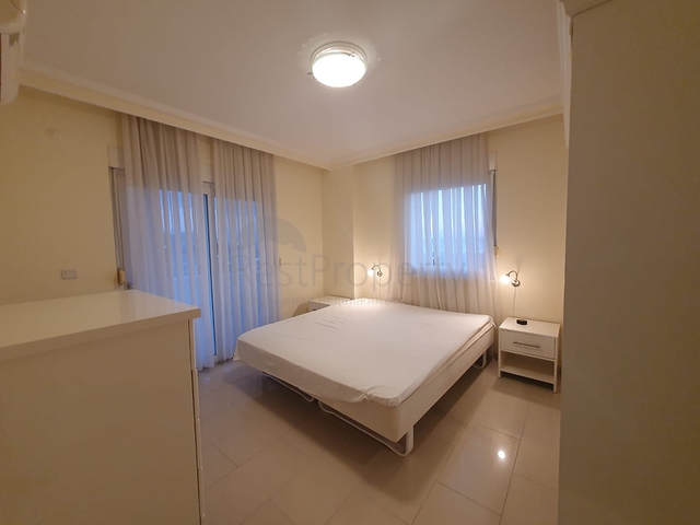 اول صف على البحر -منطقة هادئة -سعر مناسب -شقة 2 غرفة وصالة -ديمرتاش / الانيا 