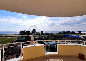 اول صف على البحر -منطقة هادئة -سعر مناسب -شقة 2 غرفة وصالة -ديمرتاش / الانيا 