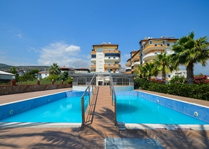 اول صف على البحر -منطقة هادئة -سعر مناسب -شقة 2 غرفة وصالة -ديمرتاش / الانيا 