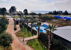 اول صف على البحر -منطقة هادئة -سعر مناسب -شقة 2 غرفة وصالة -ديمرتاش / الانيا 