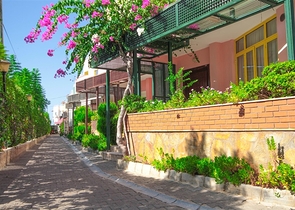 مناسبة للحصول على الجنسية التركية - فيلا واسعة - باطلالة بحر وموقع قريب من المركز -كاستل / الانيا 