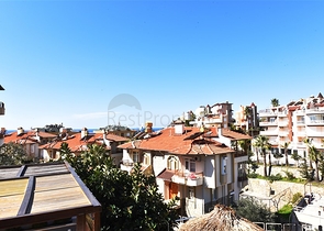 مناسبة للحصول على الجنسية التركية - فيلا واسعة - باطلالة بحر وموقع قريب من المركز -كاستل / الانيا 