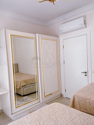 مجمع فاخر - خدمات 5 نجوم - شقة غرفتين وصالة -مفروشة - في مهموتلار / الانيا 