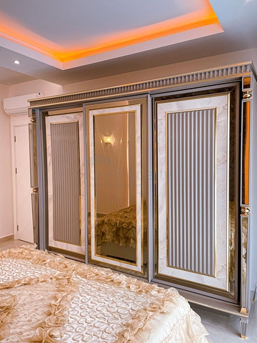 مجمع فاخر - خدمات 5 نجوم - شقة غرفتين وصالة -مفروشة - في مهموتلار / الانيا 