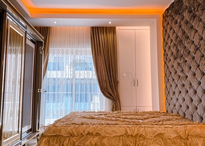 مجمع فاخر - خدمات 5 نجوم - شقة غرفتين وصالة -مفروشة - في مهموتلار / الانيا 