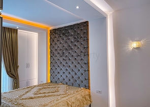 مجمع فاخر - خدمات 5 نجوم - شقة غرفتين وصالة -مفروشة - في مهموتلار / الانيا 