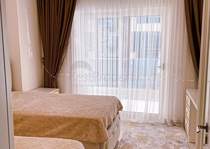 مجمع فاخر - خدمات 5 نجوم - شقة غرفتين وصالة -مفروشة - في مهموتلار / الانيا 