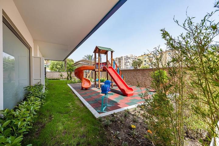 اطلالة بحرية - مجمع فاخر -شقة 2 غرفة وصالة -في مهموتلار / الانيا 