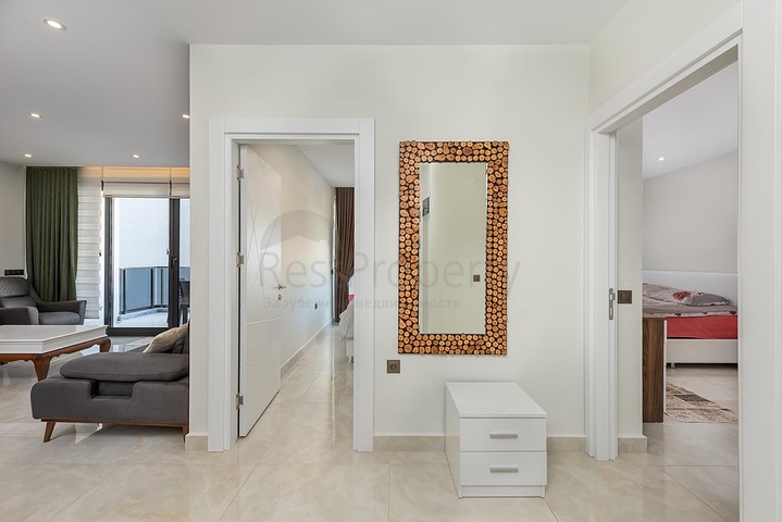 اطلالة بحرية - مجمع فاخر -شقة 2 غرفة وصالة -في مهموتلار / الانيا 