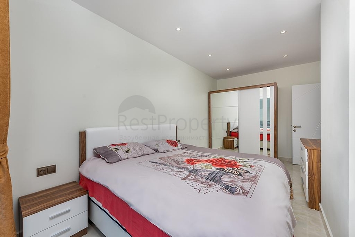 اطلالة بحرية - مجمع فاخر -شقة 2 غرفة وصالة -في مهموتلار / الانيا 