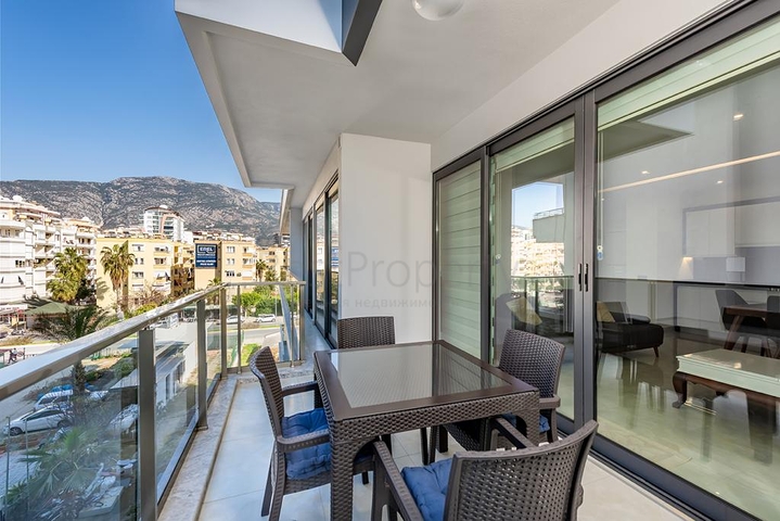 اطلالة بحرية - مجمع فاخر -شقة 2 غرفة وصالة -في مهموتلار / الانيا 