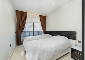 اطلالة بحرية - مجمع فاخر -شقة 2 غرفة وصالة -في مهموتلار / الانيا 