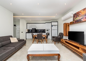 اطلالة بحرية - مجمع فاخر -شقة 2 غرفة وصالة -في مهموتلار / الانيا 