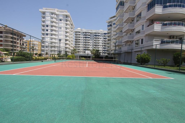 اطلالة بحر - مجمع فاخر - شقة مفروشة من تصميم 1+2 - في توسمور / الانيا 