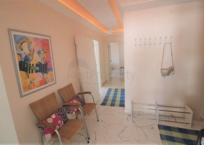 اطلالة بحر - مجمع فاخر - شقة مفروشة من تصميم 1+2 - في توسمور / الانيا 