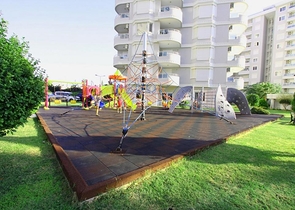 اطلالة بحر - مجمع فاخر - شقة مفروشة من تصميم 1+2 - في توسمور / الانيا 