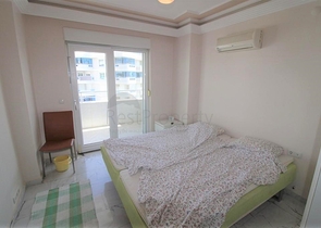 اطلالة بحر - مجمع فاخر - شقة مفروشة من تصميم 1+2 - في توسمور / الانيا 