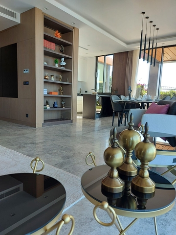 اطلالة بحرية ساحرة - فيلا فاخرة تصميم 5 غرف وصالة - في بودروم 