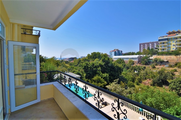 اطلالة على الطبيعة الخضراء - شقة 120 م - مفروشة - 2 غرفة وصالة - في كاستل / الانيا 