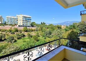 اطلالة على الطبيعة الخضراء - شقة 120 م - مفروشة - 2 غرفة وصالة - في كاستل / الانيا 