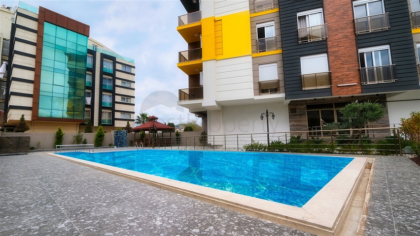 شقة فسيحة 1 + 1 في كونيالتي أنطاليا