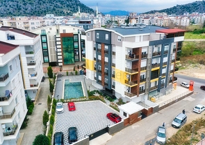 شقة فسيحة 1 + 1 في كونيالتي أنطاليا