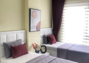 في مركز المدينة -قريب من شاطئ كليوباترا - شقة 2 غرفة وصالة -مع الاثاث - الانيا 